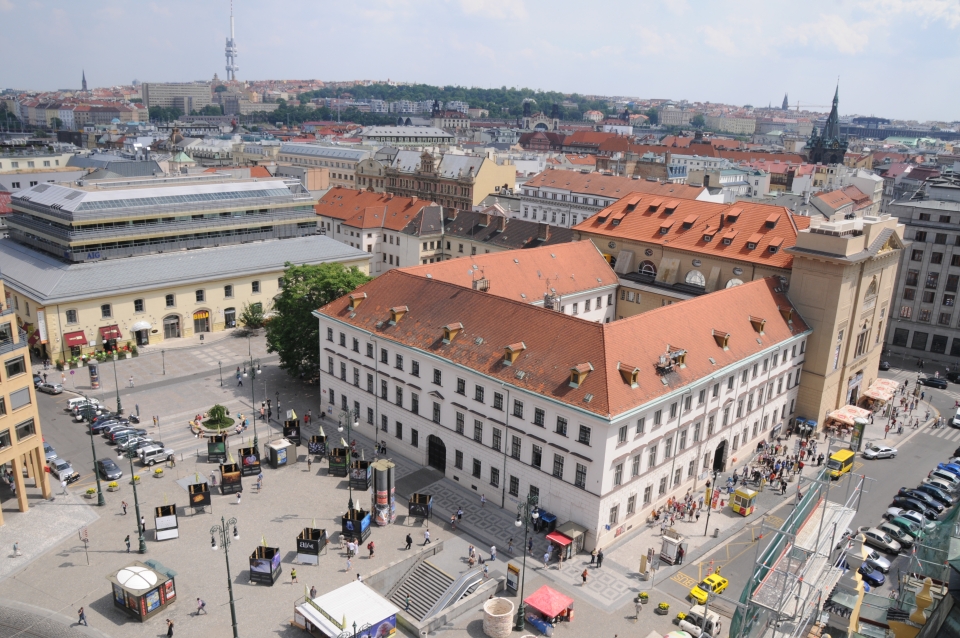 Klášterní komplex v Praze na nám. Republiky