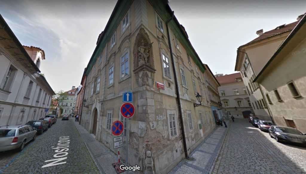 Dům u Filipů - residence Nosticova 7, Praha 1 - Malá Strana